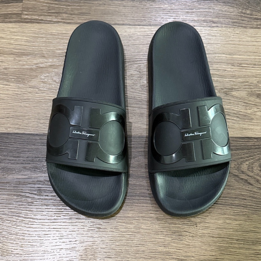 🚫SOLD🚫 Salvatore Ferragamo Slide Sandals for Men Size 9